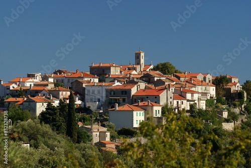 The town of Beli on the Croatian island of Cres.