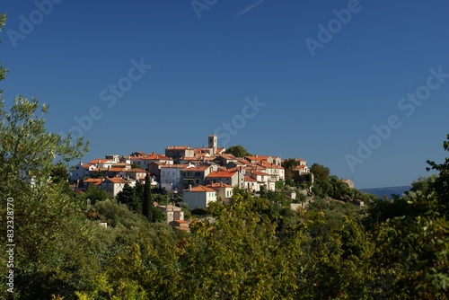 The town of Beli on the Croatian island of Cres.