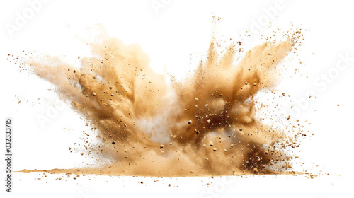 Sand explosion