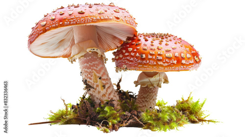 Poisonous mushroom fungus agaric plant 