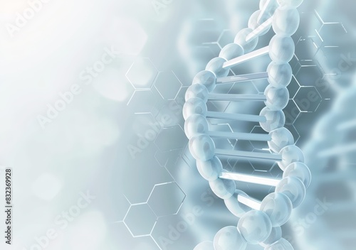 helice de ADN. tecnología. ciencia