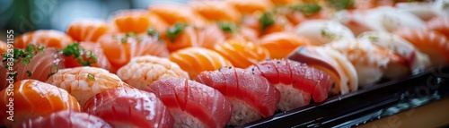 Cutting fish into thin slices is a common way to prepare seafood dishes.