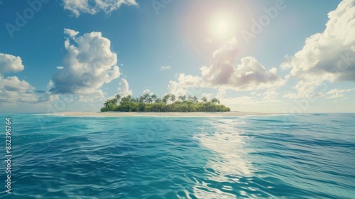 beautiful paradise island
