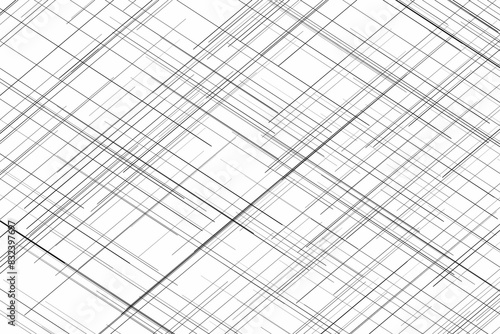 Chaos. Graphic illustration of scattered lines. Use as design element for websites, print and other graphics.