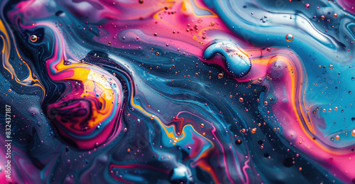 A colorful painting with a lot of different colors and shapes. The painting has a lot of different colors and shapes, and it looks like it's made of paint
