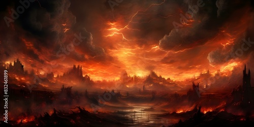 Apocalyptic-Themed Art: Perfect for Book Covers, Music Albums, and Game Design. Concept Apocalyptic Art, Book Covers, Music Albums, Game Design