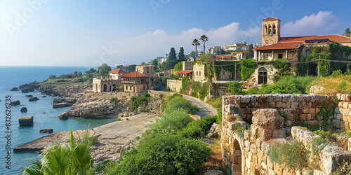 Byblos in daylight Byblos an ancient city on the c_007