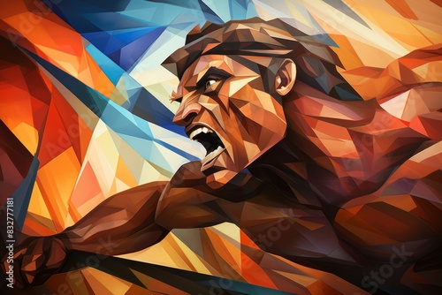 A fearsome and relentless barbarian, harnessing primal rage to overpower opponents. - Generative AI