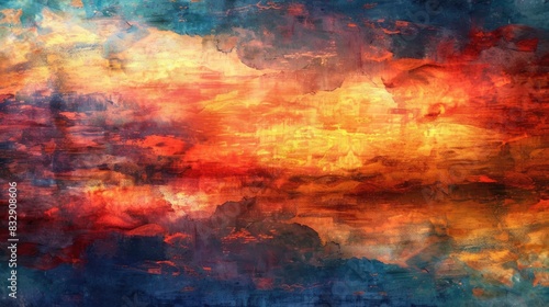 Spectral Clouds Breakaway to the Real World Collection Artistic Representation of Dreamlike Sunset and Sunrise Hues and Patterns Ideal for Landscape Art Fantasy and Creative Projects
