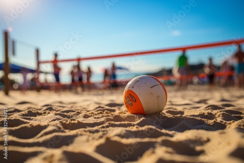 Beach volleyball tournaments - Generative AI