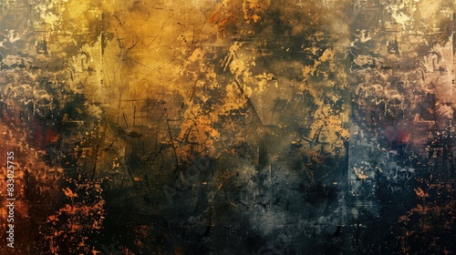 Abstract background grunge full color