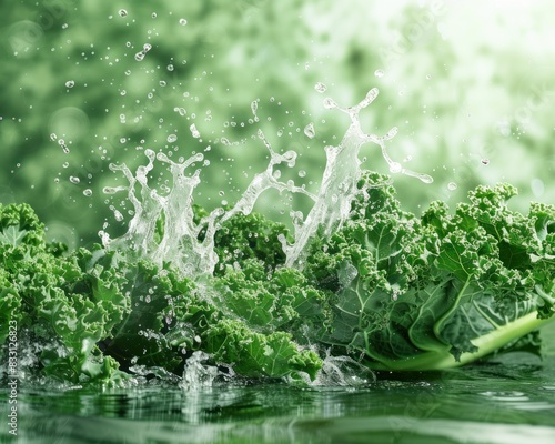 Photo of a fresh kale