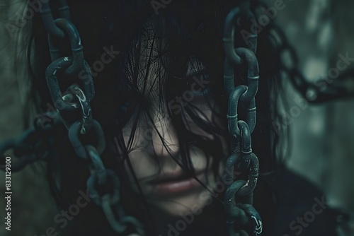 Grudge Binding A Persons Struggle with Internal Conflict and Burdensome Chains