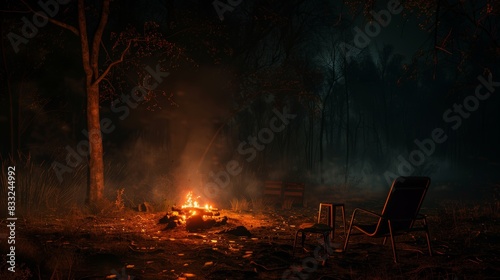 Telling ghost stories around a campfire or hosting a spooky storytelling session indoors with dim lighting and eerie ambiance.