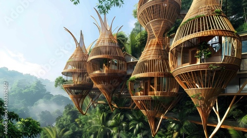  Stick, Papua New Guinean architecture, conceptual, hotel decoration