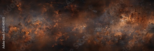 Textured Rusty Metal Surface, Aged Iron Background