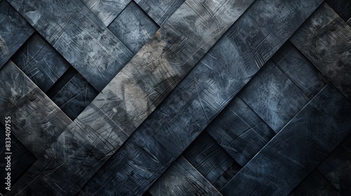Abstract dark woven texture background with geometric pattern, perfect for modern design or artistic projects.