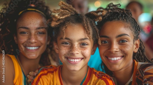 Smiling Friends Enjoying Time Together