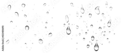 water rain drop effect set