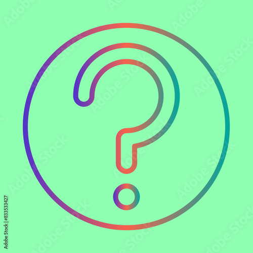 Question icon Design