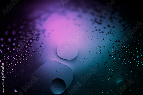 dark colorful neon hues abstract background