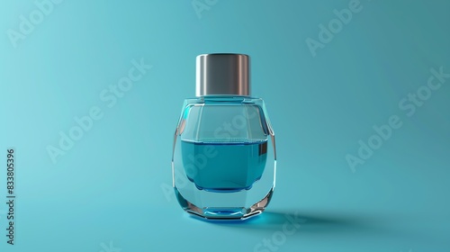 A highresolution render of a nail polish thinner bottle