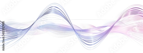 Undulating Light Waves and Electromagnetic Field Lines in Abstract Digital