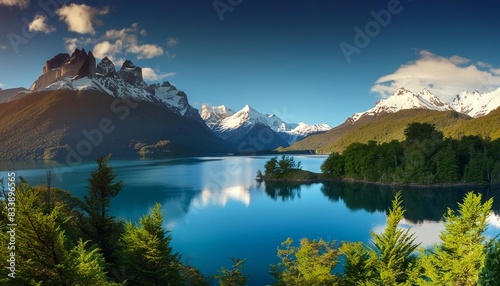 lake in patagonia