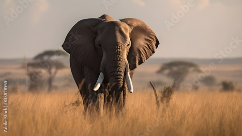 Elephant in the Savanna