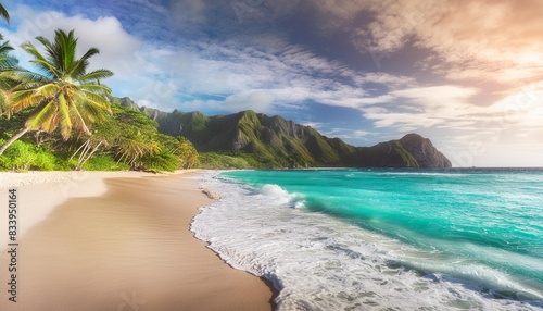 paradise beach landscape