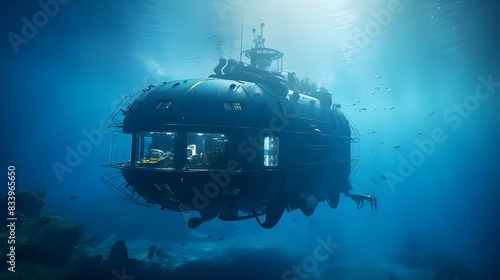  Advanced Underwater Laboratory Submarine
