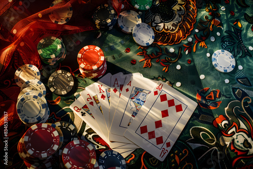ギャンブルのポーカーやカジノのイメージ