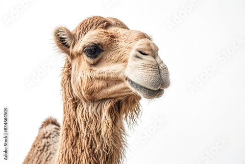 Close-up of a camel's face