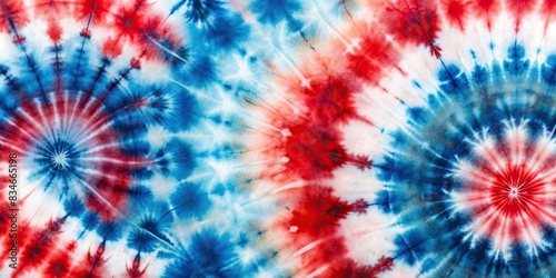 Abstract patriotic red, white, and blue tie dye watercolor background for party invites, voting, July texture, memorial, labor day ads, independence, and president election celebrations