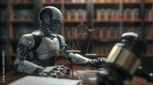 AI ethics or AI Law concept