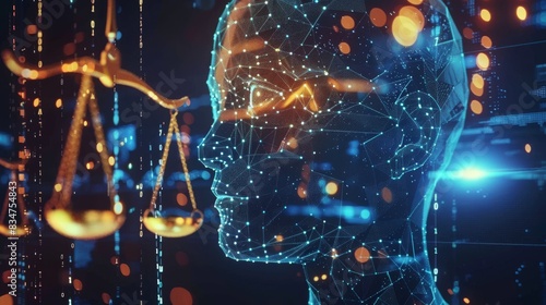 AI ethics or AI Law concept