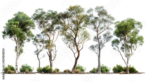 eucalyptus trees five image