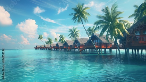 tropical resort hotel pic