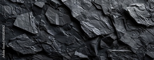 Rock surface pattern for wallpaper or design on dark grunge wall.