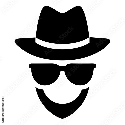 person wearing sunglasses and hat