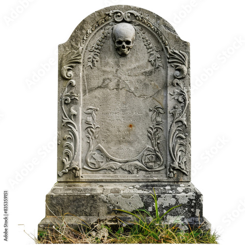 headstone on a white background - Image #2 @image