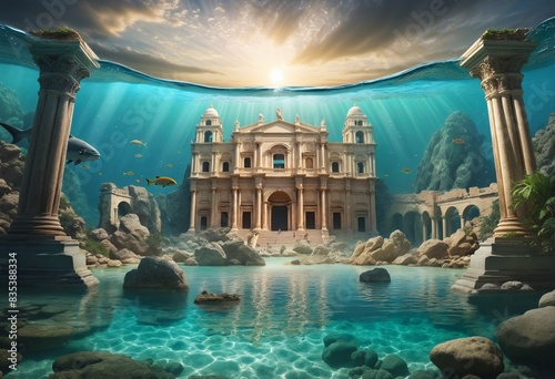 Lost city of Atlantis