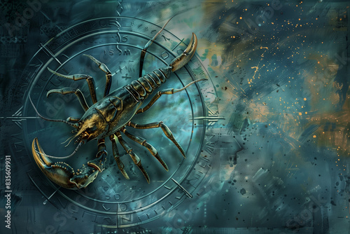 wallpaper of astrological spiritual zodiac sign scorpio