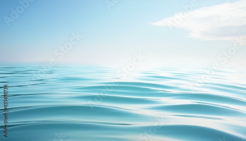 Beautiful swaying water surface, water