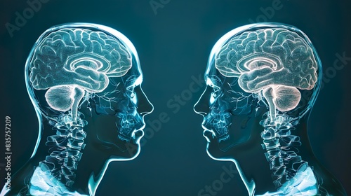 neuroscience: dual perspective x-ray brains
