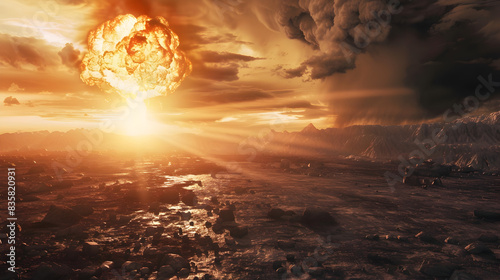a nuclear war-torn earth