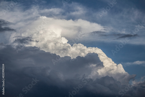 Wolkenstimmung kurz vor einem Gewitter