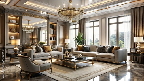 Luxurious and elegant interior design with curated furniture and architecture elements , elegant, interior design, curated, furniture, architecture, home, garden, hotel, restaurant, luxury