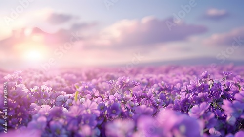 a violet field delicate pic