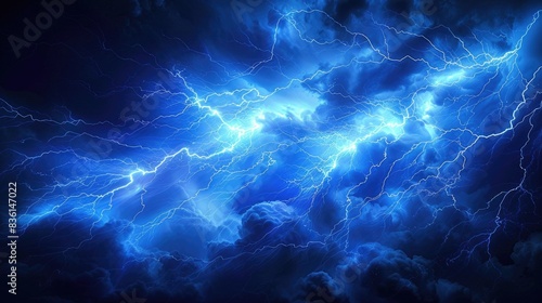 Glowing Lightning Background Glowing Lightning Abstract Background, highlighting the power and beauty of natures forces